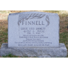 Plaques d'identité, 1st Lt. Otis Finnell, 29th Field Art. Bn., 4th Infantry Divison, DOW 3 février 1945, Bastogne