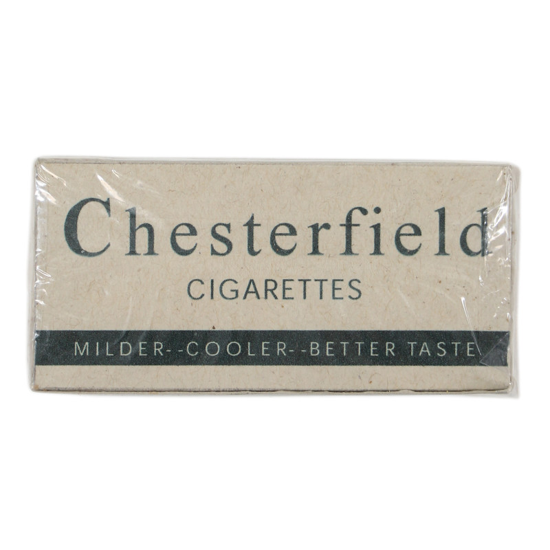 Pack, 4-Cigarette, Ration, Ten-in-One, Chesterfield, Untouched