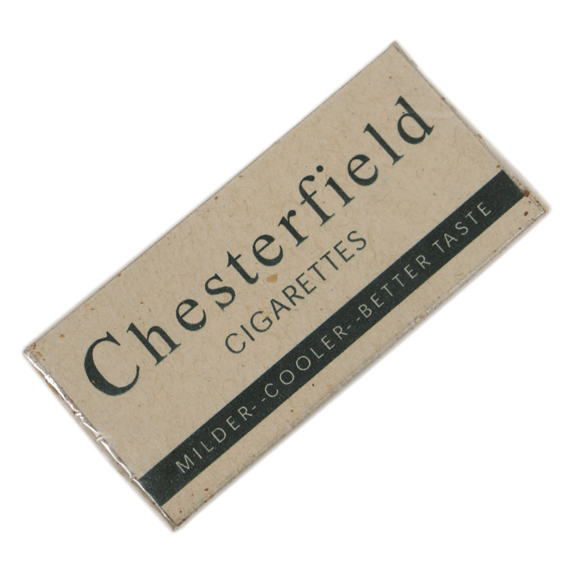 Paquet de cigarettes, ration Ten-in-One, Chesterfield, intact