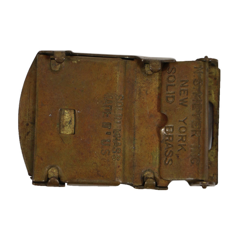 Boucle de ceinture de pantalon, US Army, N.S. MEYER