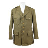 Coat, Serge, Wool, OD, 44R, T/Sgt. Clifford Hammond, 2nd Signal Service Battalion