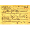 Coat, Serge, Wool, OD, 44R, T/Sgt. Clifford Hammond, 2nd Signal Service Battalion
