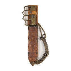 Knife, Trench, M1918, L.F. & C., with Scabbard, Leather