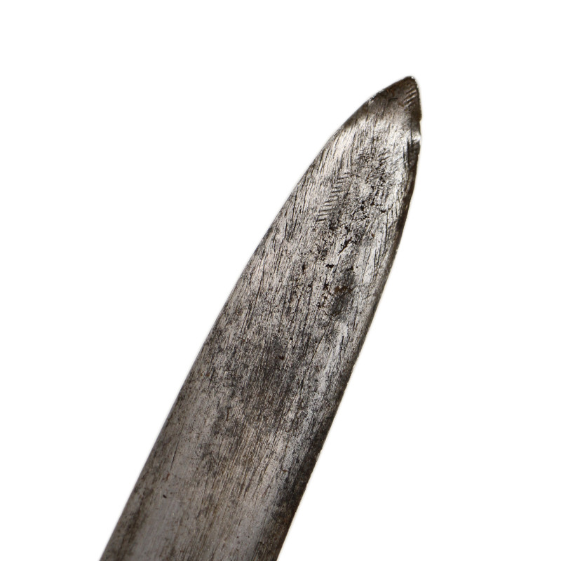 Couteau de tranchée, Knuckle Knife, M1918, L.F. & C., avec fourreau en cuir