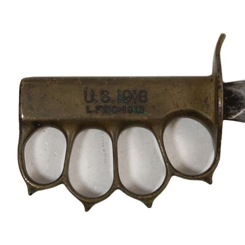Knife, Trench, M1918, L.F. & C., with Scabbard, Leather