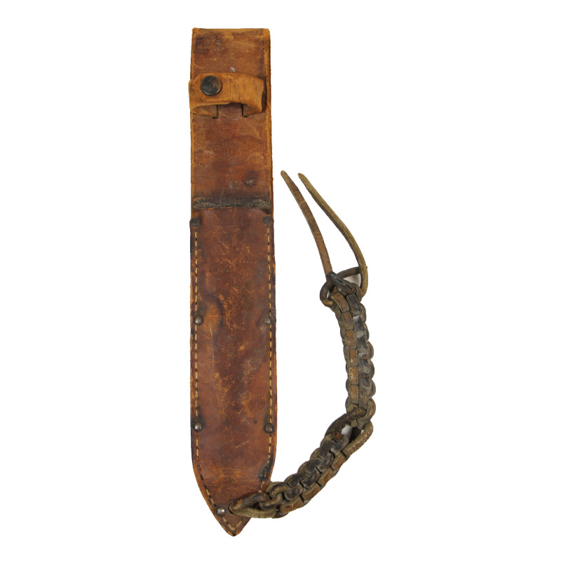 Knife, Trench, M1918, L.F. & C., with Scabbard, Leather