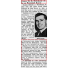 Cap, Senior Officer, US Navy, Gray, Cdr. Robert Prichard, Jr., USS Butler, Sicily, MTO & PTO