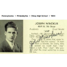 Plaques d'identité, Dog Tags, Cpl. Joseph Winokur, 3704th AAFBU, USAAF, israélite, avec amulette religieuse