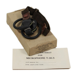 Laryngophone T-30-S, USAAF, dans sa boîte, 1944