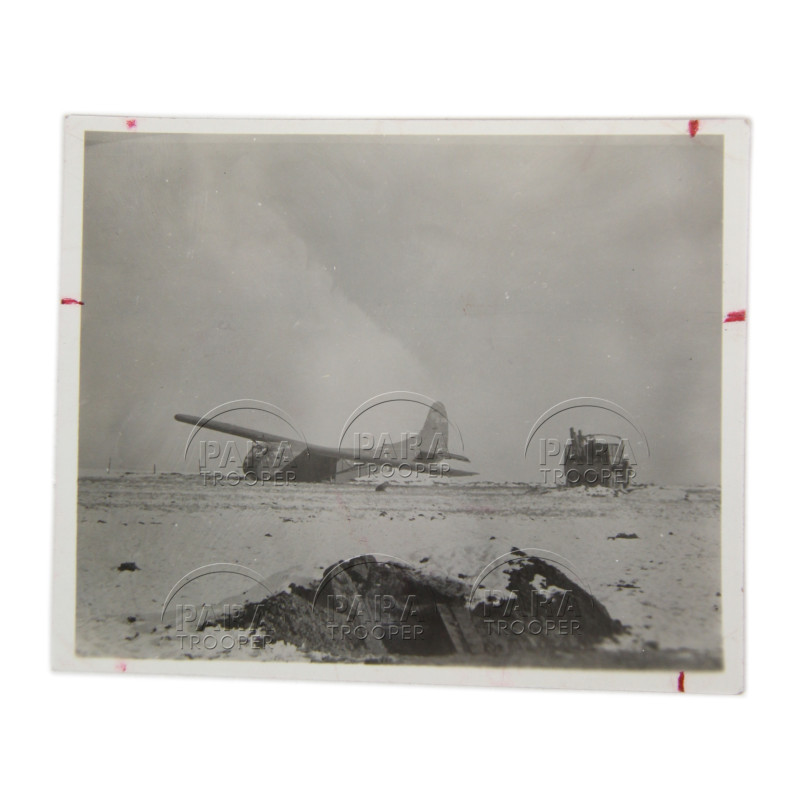 Photo, Planeur, 101st Airborne Division, Bastogne