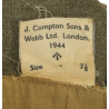 Calot troupe, Transportation Corps, British-Made, J. Compton Sons & Webb Ltd. 1944 /I\, taille 57