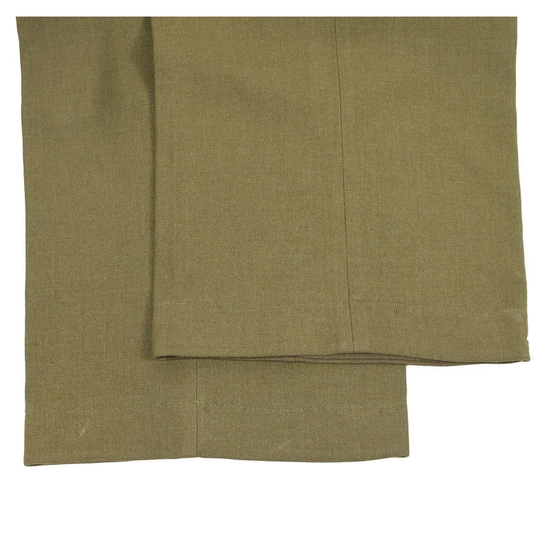 Trousers, Wool Serge, OD, Cpl. Albert Seitzeff, 458th BG, 8th Air Force, USAAF, ETO