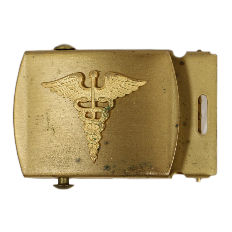 Boucle de ceinture de pantalon, US Army Medical Department