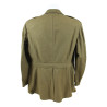 Coat, Serge, Wool, OD, 44R, 1942, T/4 Charles Klein, Hq., 117th AAA Gp., Guadalcanal