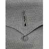 Uniforme gris, US Navy, veste nominative et coiffes