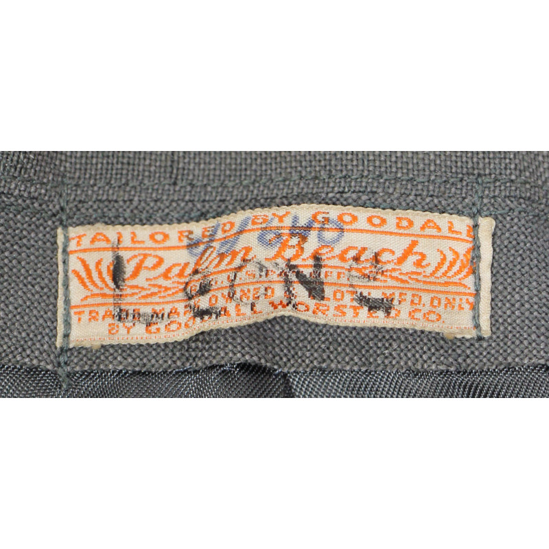 Uniform, Grey, US Navy, Named Jacket and Headgear