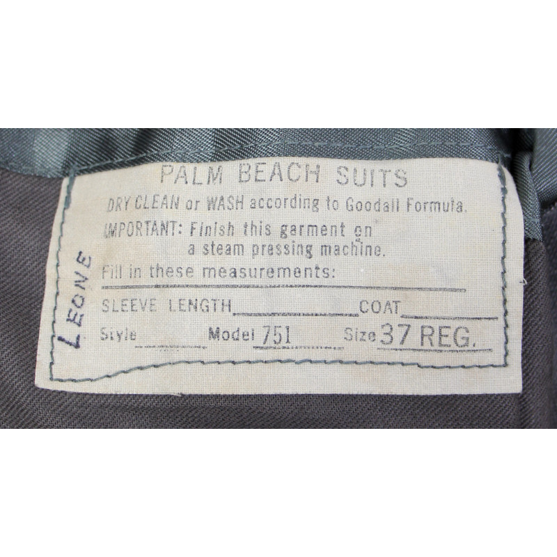 Uniform, Grey, US Navy, Named Jacket and Headgear