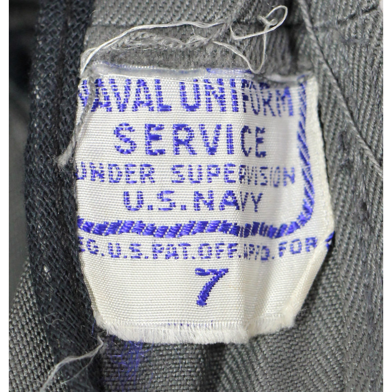 Uniform, Grey, US Navy, Named Jacket and Headgear