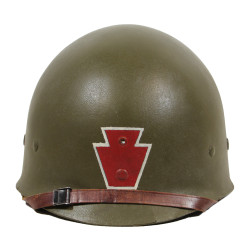Liner, Helmet, M1, CAPAC, Green A Washers, NCO, 28th Infantry Division