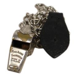 Sifflet en laiton chromé, THE ACME THUNDERER, Made in England