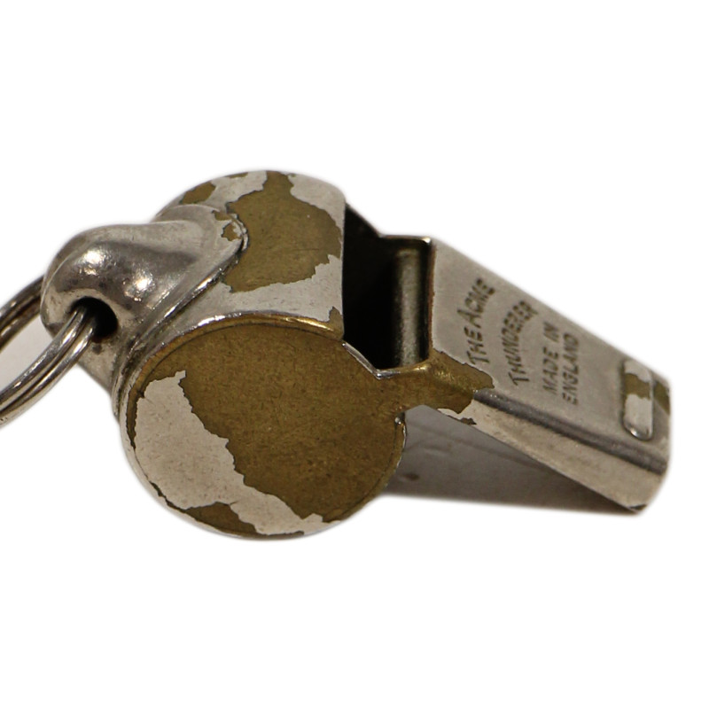 Sifflet en laiton chromé, THE ACME THUNDERER, Made in England