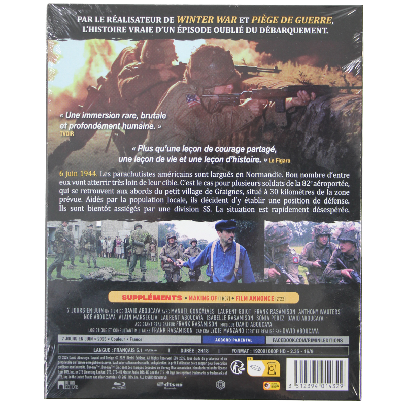 7 Jours en juin (Blu-Ray)