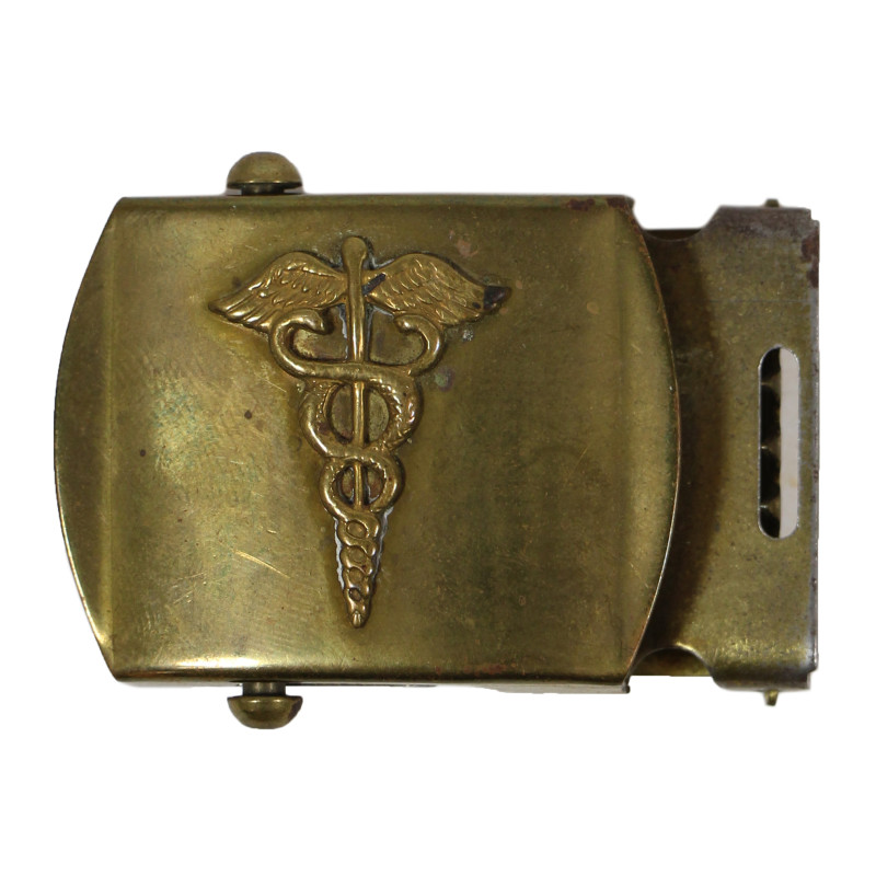 Boucle de ceinture de pantalon, US Army Medical Department