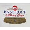 Cap, Senior Officer, US Navy, White, BANCROFT, Size 7