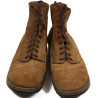 Brodequins de combat, US Army, cuir retourné, Type III, pointure 11 B, 1943