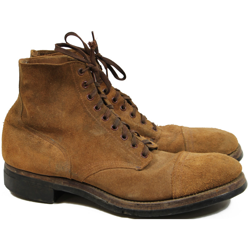Shoes, Combat, Roughouts, US Army, Type III, Size 11 B, 1943
