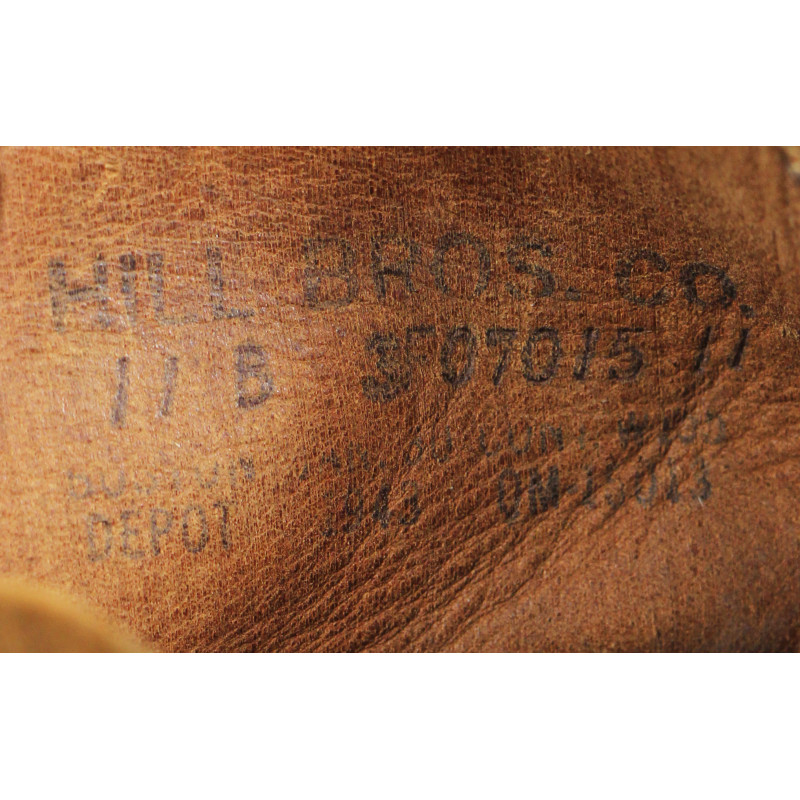 Shoes, Combat, Roughouts, US Army, Type III, Size 11 B, 1943