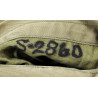 Blouson tankiste, First Special Service Force, matricule partiel