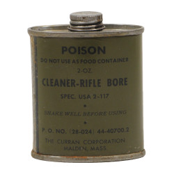 Bottle, Rifle Bore Cleaner, THE CURRAN CORPORATION, Full