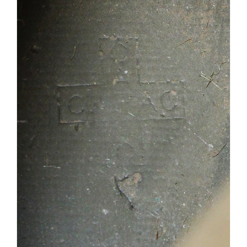 Sous-casque M1 (liner), 2nd Lieutenant, 2nd Armored Division, nominatif