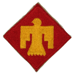 Insigne, 45th Infantry Division, Sicile, Italie, Provence
