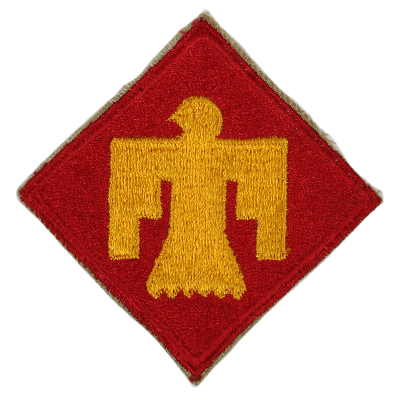 Insigne, 45th Infantry Division, Sicile, Italie, Provence
