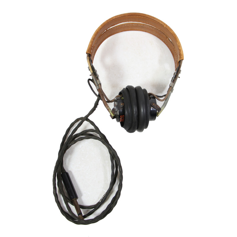 Écouteurs, Type R-14, US Army, RADIO SPEAKERS INC., sur arceau HB-7
