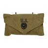 Pochette à pansement M-1924, BRUCE & THOMAS MFG. CO. 1942, avec pansement Carlisle