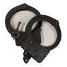 Handcuffs, American Handcuff Co., Military Police, US Army, with Leather Case