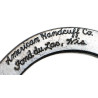 Handcuffs, American Handcuff Co., Military Police, US Army, with Leather Case