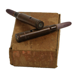 Boîte de cartouches d'exercice, Mauser 98k, Normandie