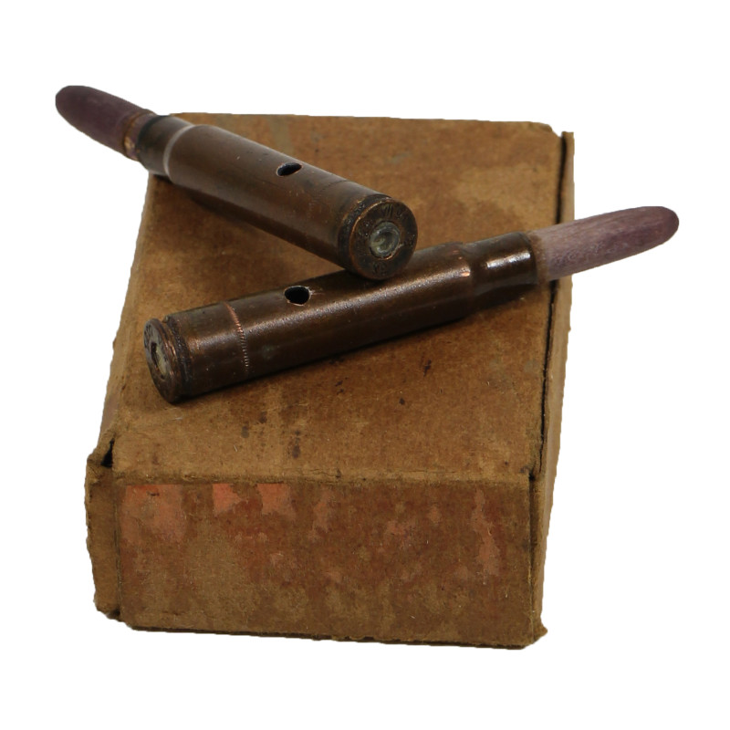 Boîte de cartouches d'exercice, Mauser 98k, Normandie