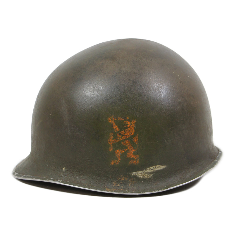 Helmet M1, Fixed Loops, MSA Liner, 'Dutch Shock Troops'