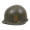 Casque M1, pattes fixes, liner MSA, "Dutch Shock Troops"