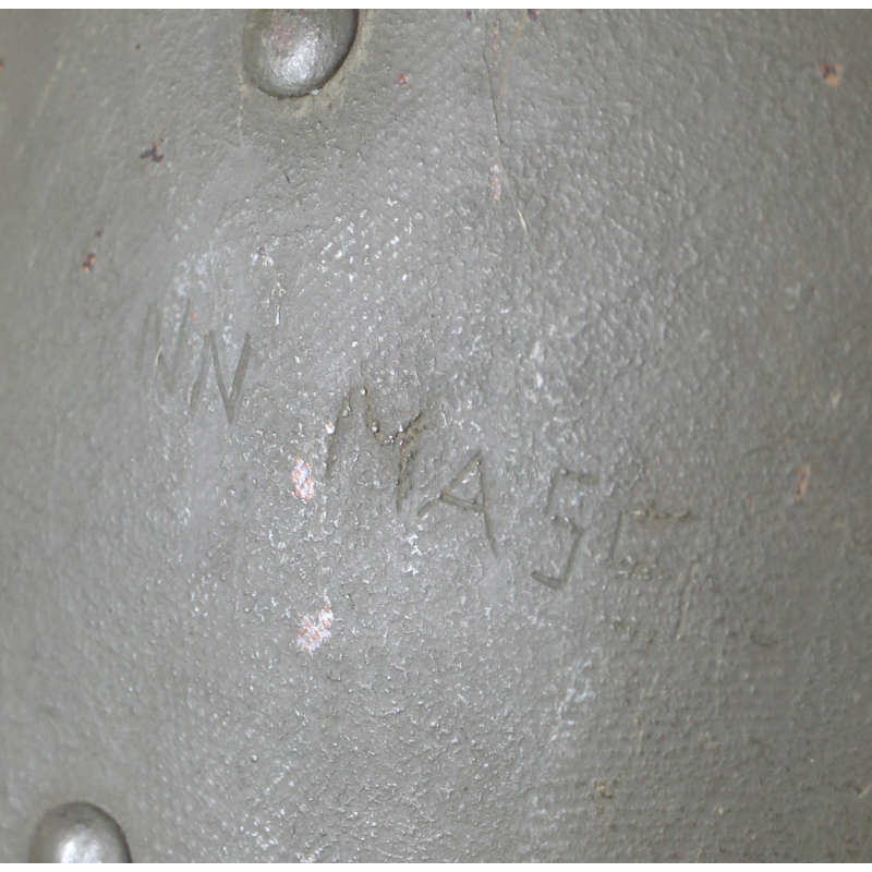 Casque M1, pattes fixes, liner MSA, "Dutch Shock Troops"