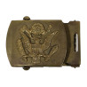 Buckle, Belt, Trousers, US Army, Solid Brass