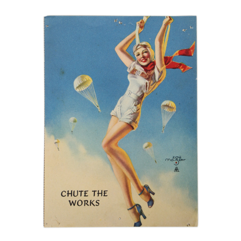 Girl, Pin-Up, CHUTE THE WORKS, Zoë Mozert