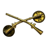 Insignia, Collar, Officer, US Infantry, CB
