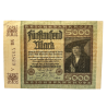 Banknote, 5000 Reichsmark, 1922
