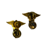 Pair, Insignias, Collar, Officer, US Army Nurse Corps, Clutch Back